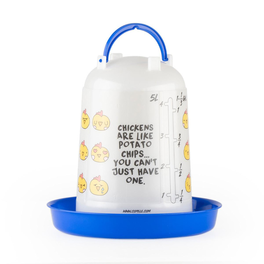Chicken Emoji Poultry Waterer - 1.5 gallon