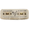 Printed Egg Carton, Farm Fresh, Y010, Stromberg's.