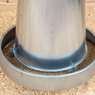 Metal Hanging Poultry Feeder - 44 LB