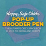 Chicken Brooder Pop-up Play Pen, PP604, Strombergs.