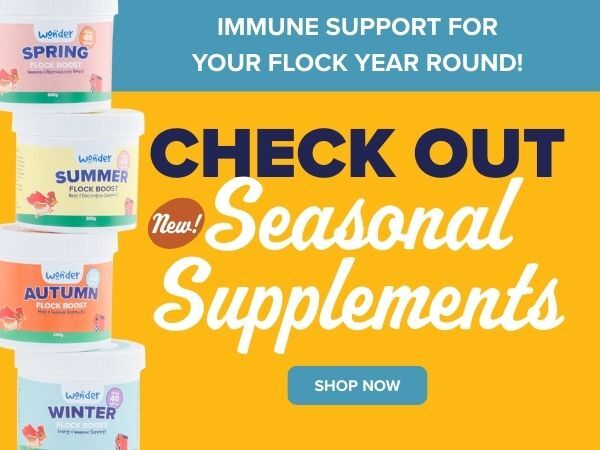 New Seasonal Supplements for your birds!