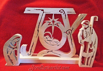 Joy Christmas Natività In Movimento Per Presepe 23x18 Cm - Artigianale In Terracotta Di Caltagirone, Con Meccanismo A Movimento, Made In Italy - 5