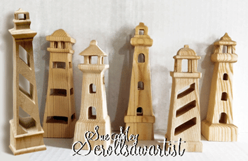 Compound-cut lighthouses