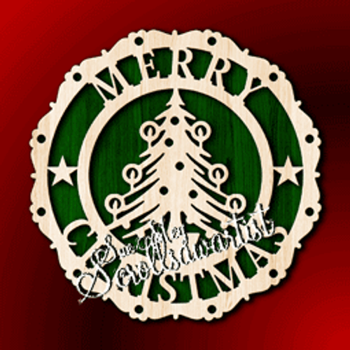 Merry Christmas plaque #3