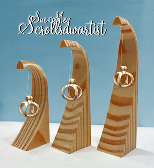 Compound cut ornament stands