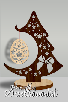 Easter Ornament tree #1