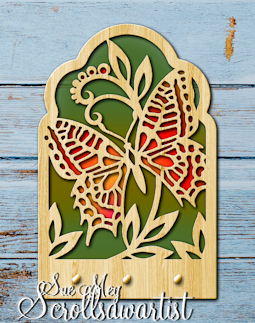 Butterfly key hanger #2
