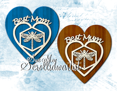 Best Mom & Mum - dragonfly