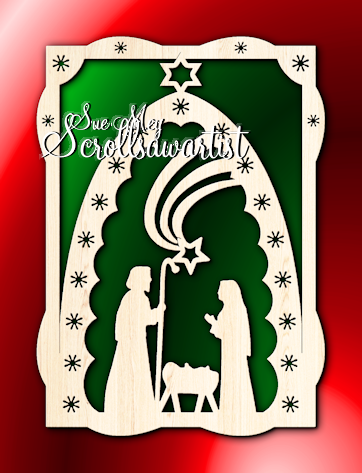 Nativity plaque #2
