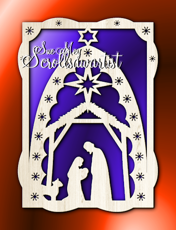 Nativity plaque #3