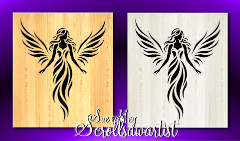 Flowing angel