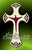 Stylized crucifixion cross