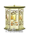 Cabin scene candle lantern