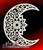 Sickle moon mandala