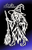 Witch with broom