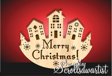 Rocking Merry Christmas - Scroll Saw Artist