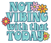 Sticker - Not Vibing Set of 6