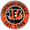 24 MDF Cincinnati Bengals NFL Sign