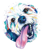 Sticker - Rainbow Dog
