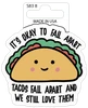 Sticker - Tacos Matte (set of 6)