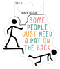  Sticker - Pat on Back Matte (set of 8) 