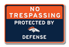 NFL Denver Broncos Defense Embossed Aluminum 7.5" x 11.5" 