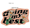  Sticker - Doing My Best (set of 8) 