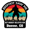  Sticker - Name Drop Bigfoot Sticker Matte (set of 30) 