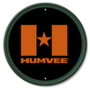  Round HUMVEE Flag 