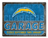 NFL LA Chargers Garage 