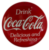  Coke Button Sign - 7 per pack 