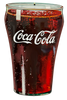 Coke Soda Glass Sign