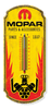 Mopar Thermometer - Mopar 17.5" x 7.5"