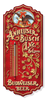 Anheuser-Busch Thermometer - Budweiser 17.5" x  7.5"