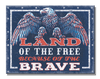  SH - Land Of The Free 10.75" x 8.25" 