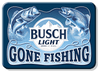 Anheuser-Busch MAGNET: Busch Light Gone Fishing 
