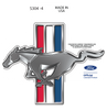 Sticker - Ford Mustang (Set of 4)