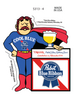 Sticker - Pabst Cool Blue (Set of 4)