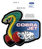 Sticker - Cobra Jet (Set of 4)