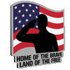 Soldier Flag Infinity Light