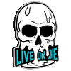 Skull live or Die Infinity Light