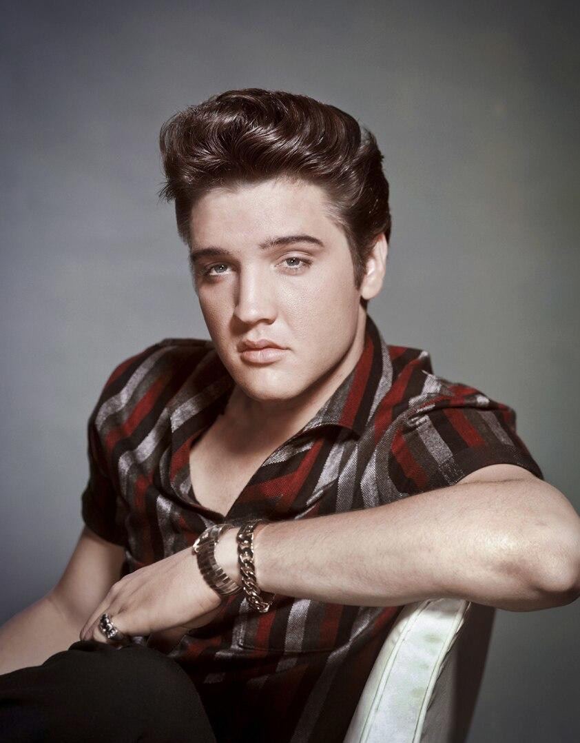 Young Elvis Portrait | Wholesale Metal Signs