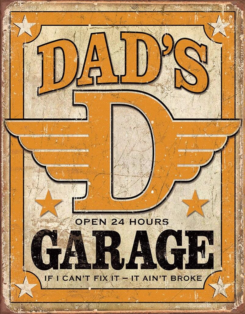 Dads Garage - vintage square | Desperate Enterprises