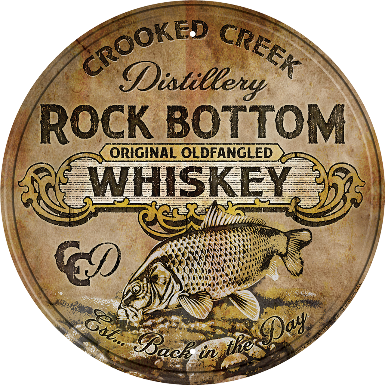 Rock Bottom Whiskey Round