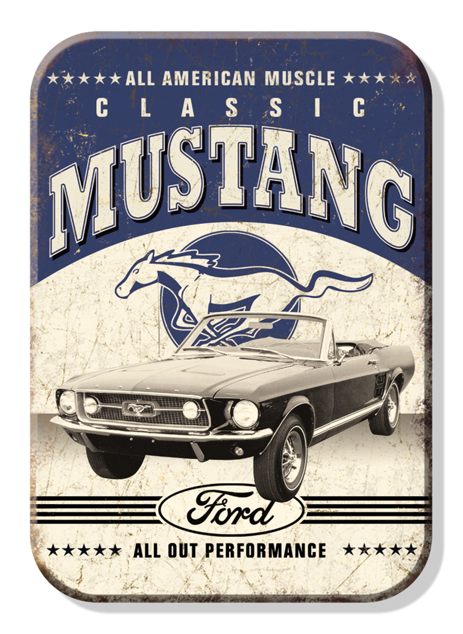 Ford Magnet: Ford - Classic Mustang 