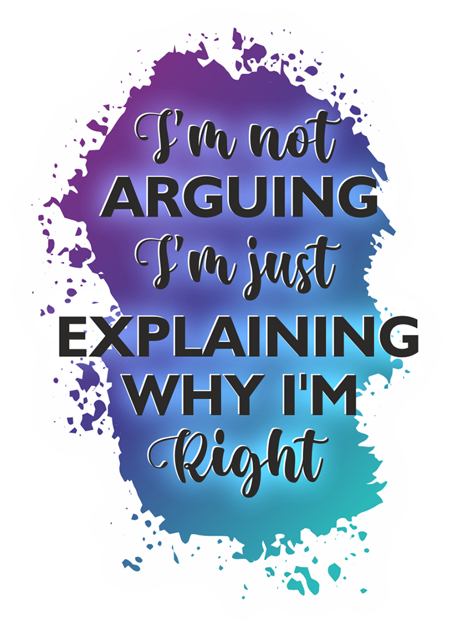 Not Arguing Gloss (set of 8)