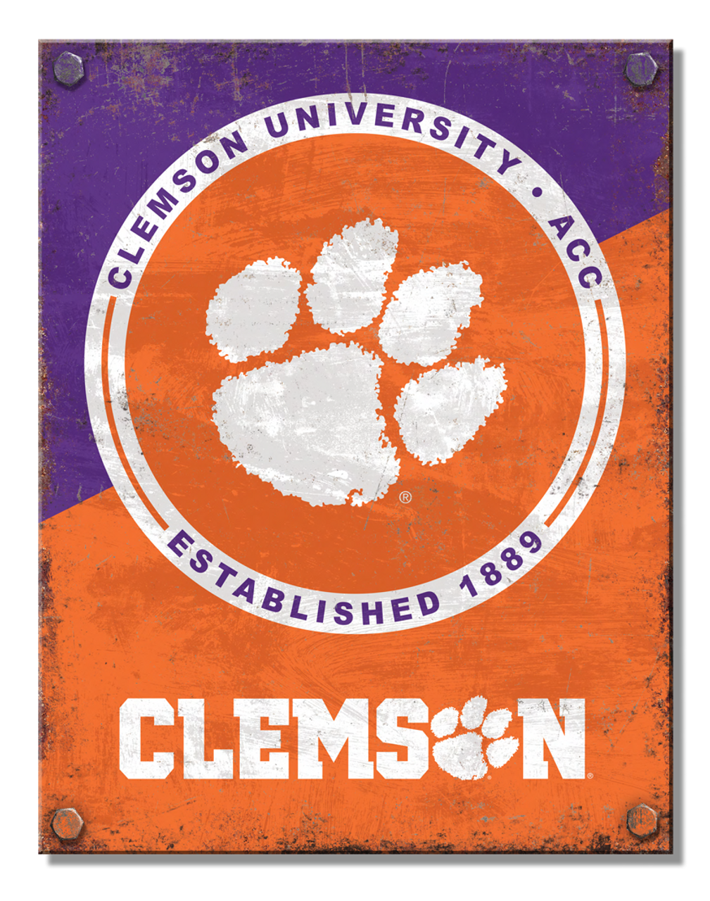  NCAA CLEMSON Two Tone 