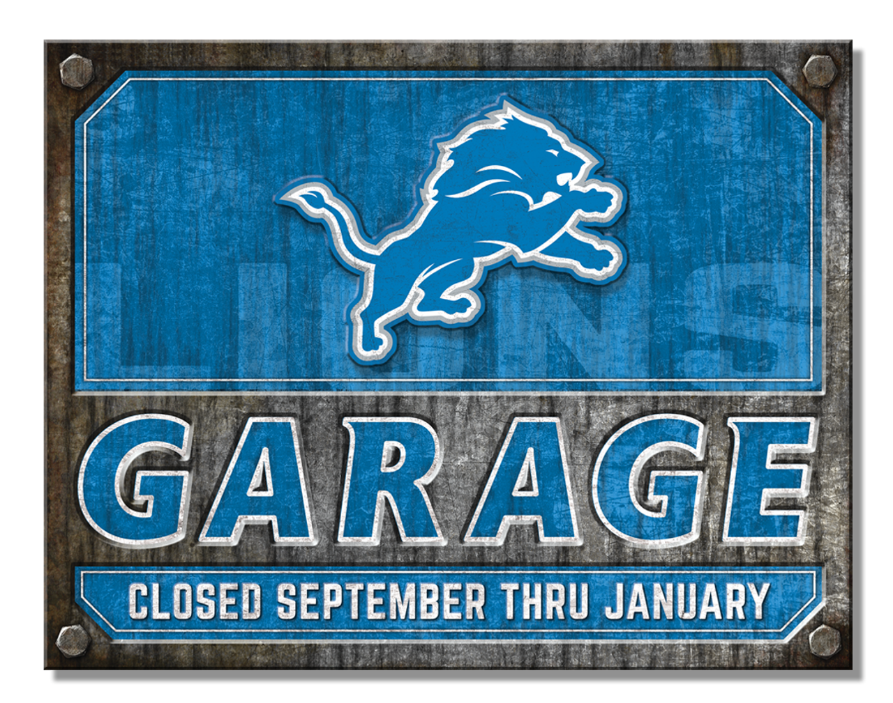 NFL Detroit Lions Garage 