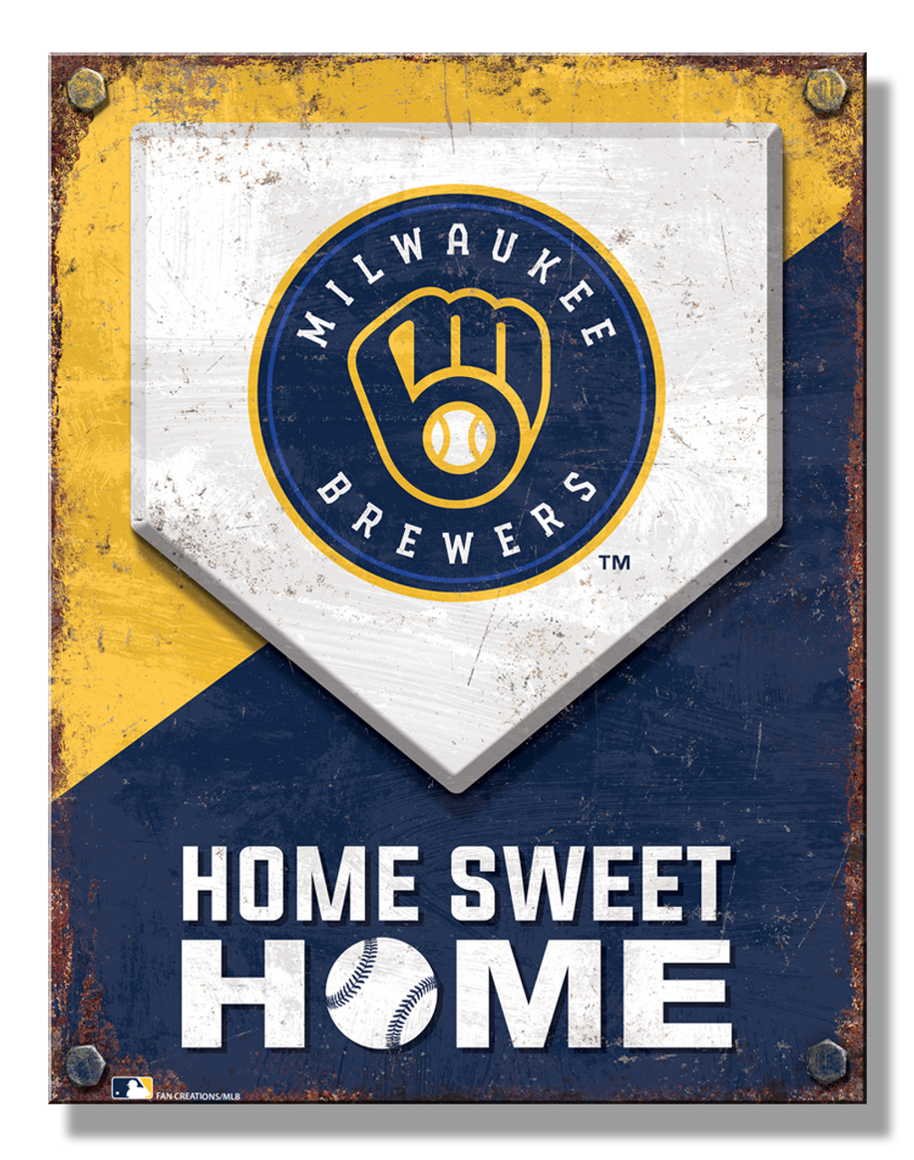 MLB Milwaukee Brewers  Logo 22 Wall Poster 22375 x 34  Walmartcom