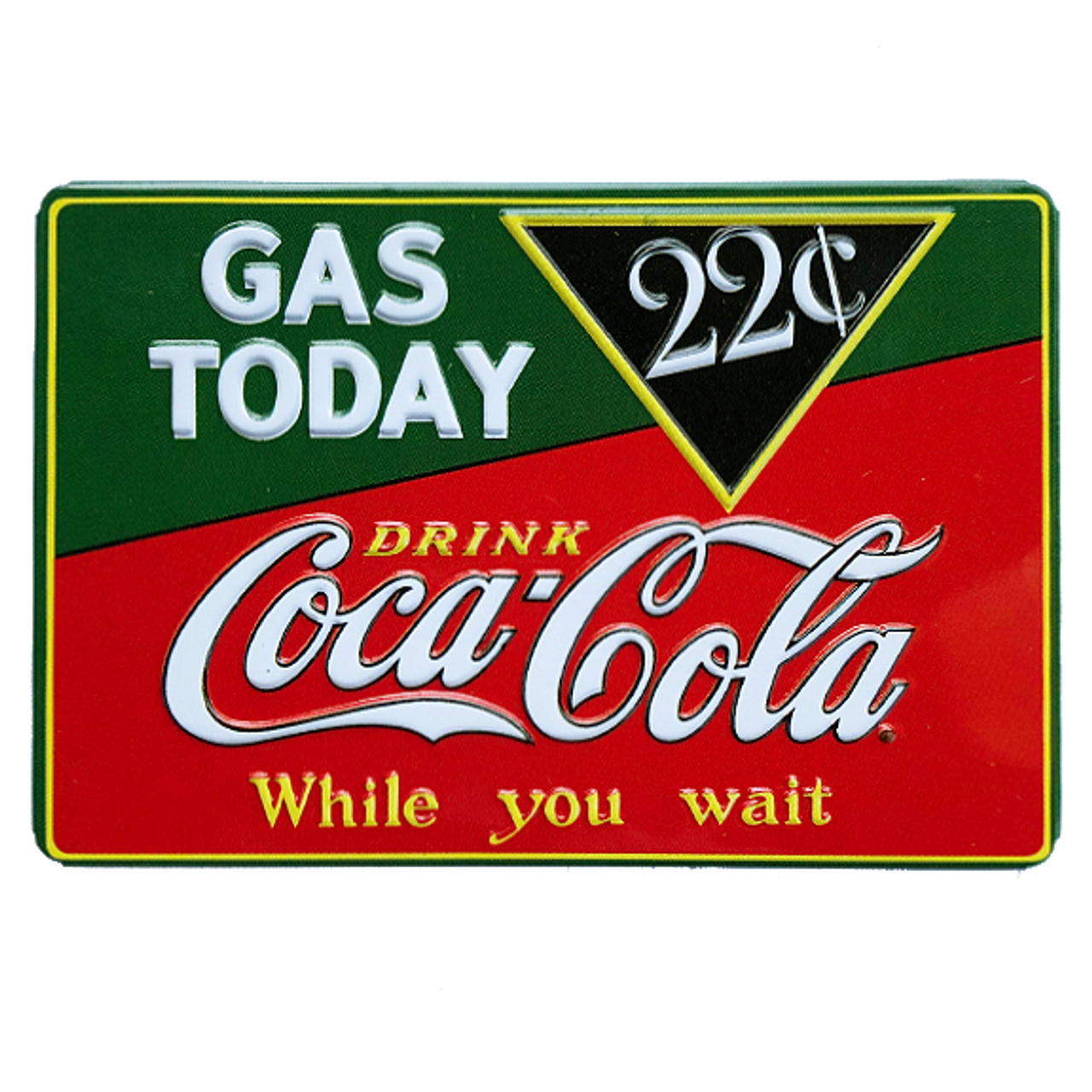 COKE GAS TODAY MAGNET - Ande Rooney